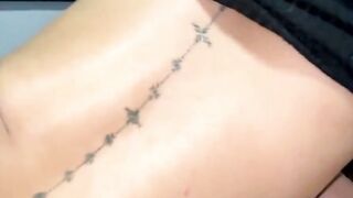 Romana Ryder Stepdaughter Teases Tight Thong Ass in Spoon Position
