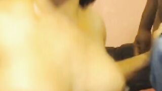 Ebony Amateur Webcam Babe Sucks Cock For Boyfriend