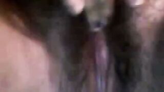 Hairy Italian Amateur Webcam Girl Shows Off Wet Pussy