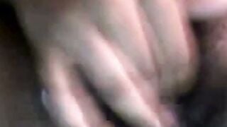 Hairy Italian Amateur Webcam Girl Shows Off Wet Pussy