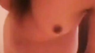 Chinese Amateur Babe Sucks Cock in Steamy Threesome
