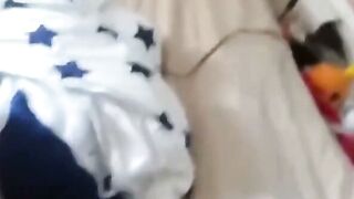 18-Year-Old French Amateur Bites & Sucks Big Cock