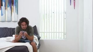 Megan Mistakes Deepthroats Stepbro's Big Cock After Licking Hairy Pussy