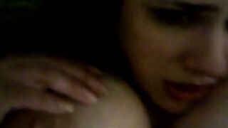 Amateur GF Sucks Cock Deepthroat Big Natural Tits