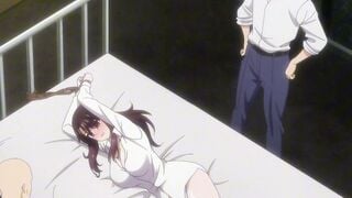 Hentai Big Tits MILF Tied to Bed & Gangbanged for Public Creampie Humiliation