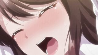 Big Tits Hentai Girl Gangbanged & Creampied on Bed