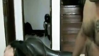 Amateur Asian Woman Sucks Cock Then Gets Big Ass Anal Fucked