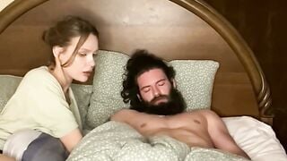 Abigail Mac Stepmom Deepthroats Boyfriend's Big Cock Until Throatpie Creampie