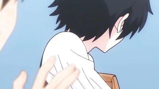 Anime Schoolgirl Caught in Library & Intense Public Encounter