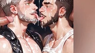 Ripped Bodybuilder Gay Orgy: Massive Cock Anal Facials & Cumshots