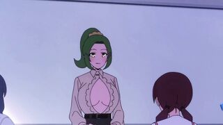 Anime Schoolgirl Gangbang: Rough Classroom Orgy With Busty Babes