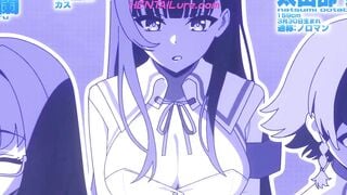 Anime Schoolgirl Gangbang: Rough Classroom Orgy With Busty Babes