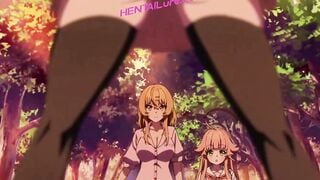 Busty Anime Schoolgirls Get Creamed In Hentai Squad War