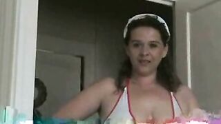 German Amateur Nurse Iris Facesits Cock