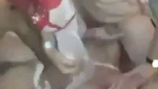 German Swinger Gangbang Creampie