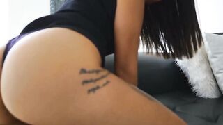 Married Busty Latina Takes Big Cock Face Cumshot After Wedding Ring Comes Off