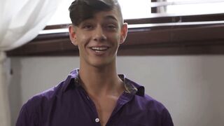 Busty Shemale Ariel Demure Sucks Cock & Fucks Petite Maya Woulfe