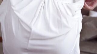 Tiny Teen Student Sucks Cock & Swallows Cum In Tennis Skirt