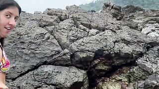 Persia Pele Raw Beach Sex & Sperm Bath