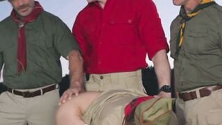 Oliver Lamb Scout Roleplay: Hairy Muscular Leaders Pound Tight Young Ass