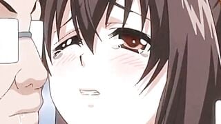 Anime Brunette Sucks Cock in Intense Close-Up Creampie Compilation