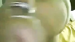 Amateur Black Cam Girl Teases Juicy Ass on Webcam