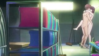 Hentai Poolside Tease: Wet Bikini Girls & Shirtless Guy