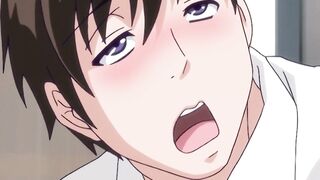 Busty Brunette Sucks Cock & Rides Him in Hardcore Anime Apartment Sex
