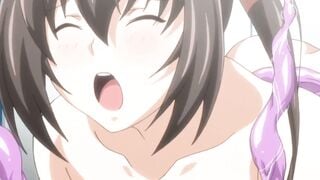 Anime Schoolgirls Suck Tentacles in Hentai Monster Orgy