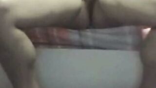 Amateur Asian Webcam Tease: Bare Ass & Pussy Close-Up