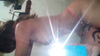 Babe Rough Doggy Style Ass Fuck In Tight Pink Thong
