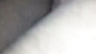 Amateur Brazilian Brunette Sucks Cock in Tight Homemade Bed Scene