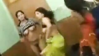 3 Amateur Indian Girls Strip Naked & Dance Home Video