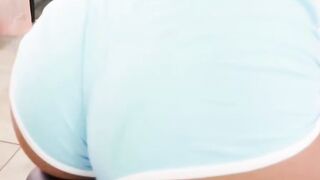 Busty Dee Williams & Petite Ember Snow Suck Xander Corvus While Working Out