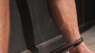 Sebastian Keys Sucks Colby Tucker's Tight Ass Hole in Leather Bondage Dungeon
