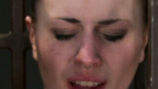 Katharine Cane Blindfolded Cage Bastinado & Vibrator Training
