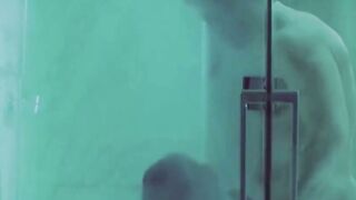 Big Busted Woman in White Lingerie Hard Fucked in Bedroom Threesome