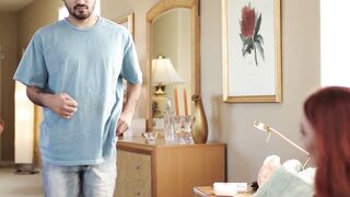 Marie McCray Redhead MILF Sucks Stepson's Cock After Nudes