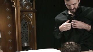 Priest Sucks Twink Ass Bareback Anal Teaching