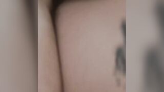 Tattooed Shemale Stepmom Sucks Cock & Rides Big Dick in Pink Lace