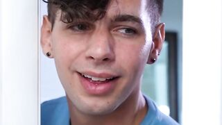 Bree Brooks Deepthroats Stepson In Shower