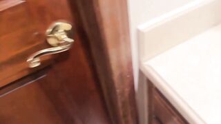 Busty Stepmom Sucks Cock While Daughter Watches Summer Threesome