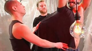 Mason Lear Rope Bondage Edging Sucks Cock Sebastian Keys Brodie Ramirez