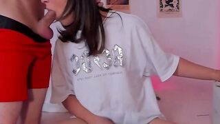 Latina Shemale Flashes Pierced Nipples & Teases Webcam
