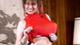 Lisa Phillips Vintage Hairy Pussy Solo Bedroom Sex