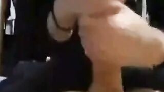 Japanese Amateur Femdom Sucks XXL Cock With Tight Throat