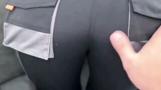 POV Rough Fuck & Deepthroat Facial With Natural Boob Mechanic