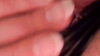 Big Titted Blonde In Pink Latex Orgasms On Webcam With Huge Dildo