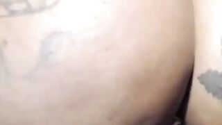Tattooed Black Beauty Stretches Big Ass With Huge Anal Plug Webcam