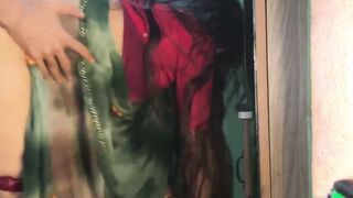 Desi Bhabhi Sucks Cock Then Takes Brutal Doggy Style Chudai